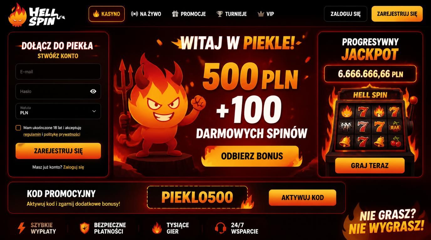 młoda osoba przy ekranie laptopa rejestruje konto kasynowe HellSpin z bonusem powitalnym